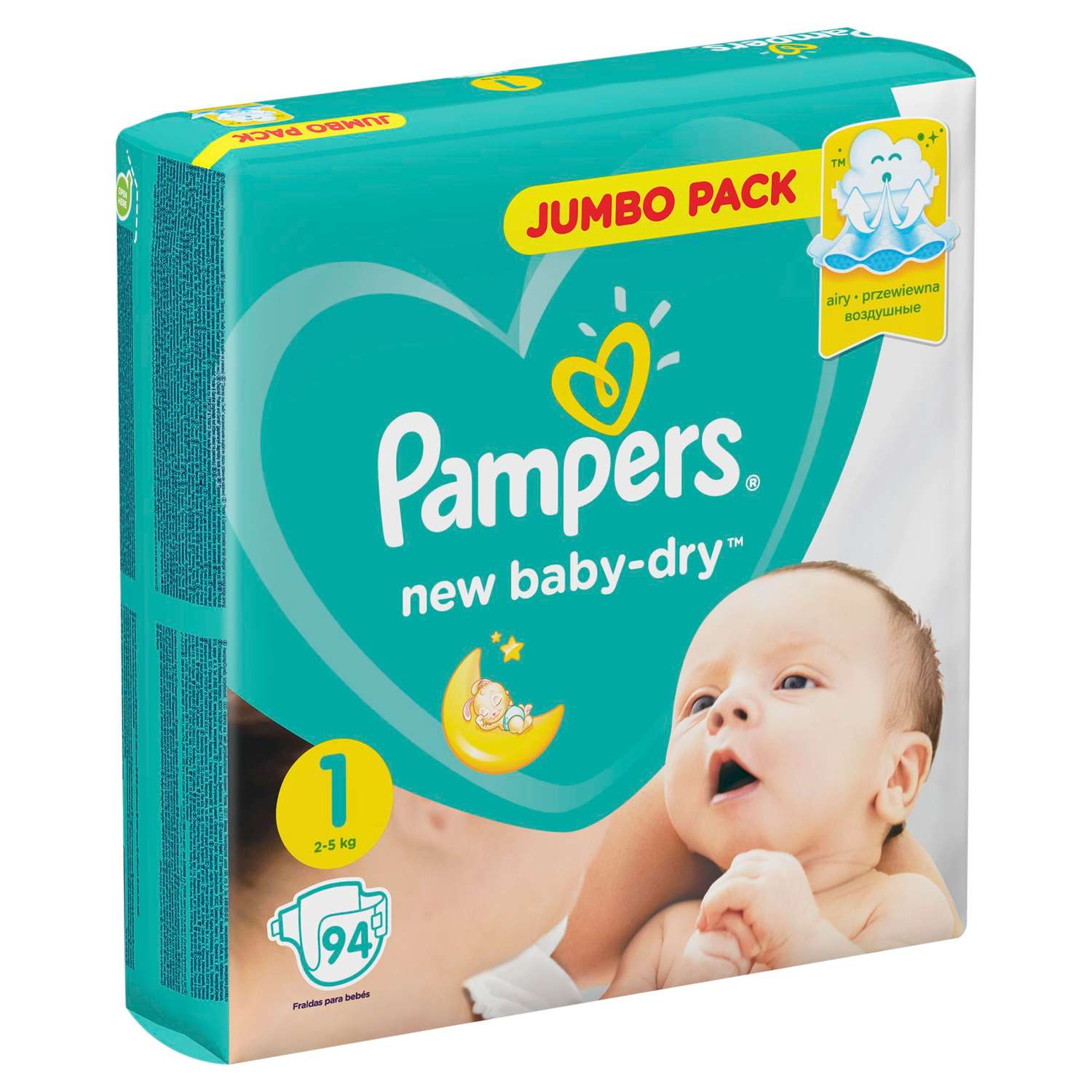 pampers new dry