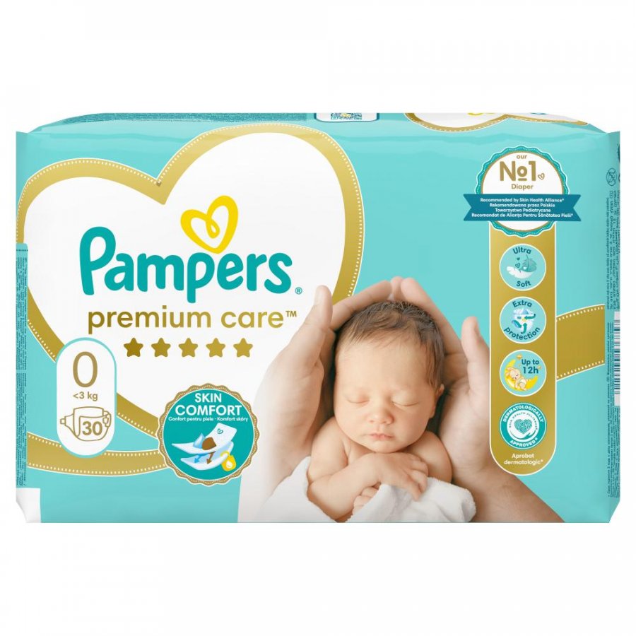 pampers newborn 0 cena