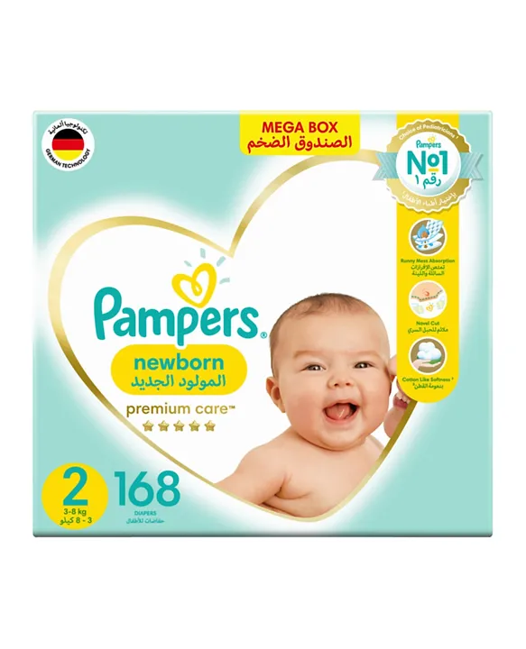 pampers newborn mega box