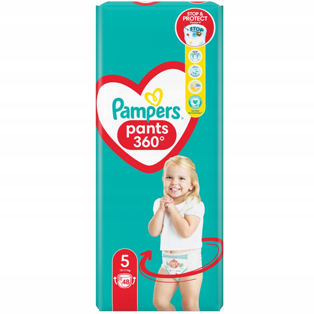 pampers pants 2 strefy suchości