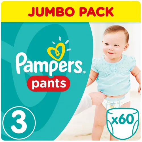 pampers pants 3 6-11 kg 60 szt jumbo pack