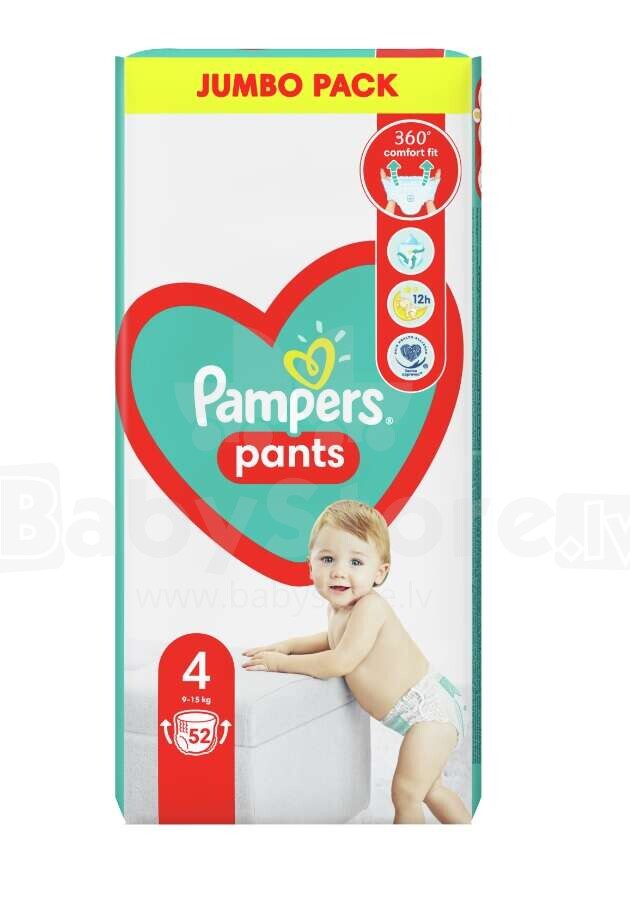 pampers pants 52 4