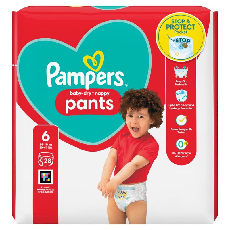 pampers pants 6 not va