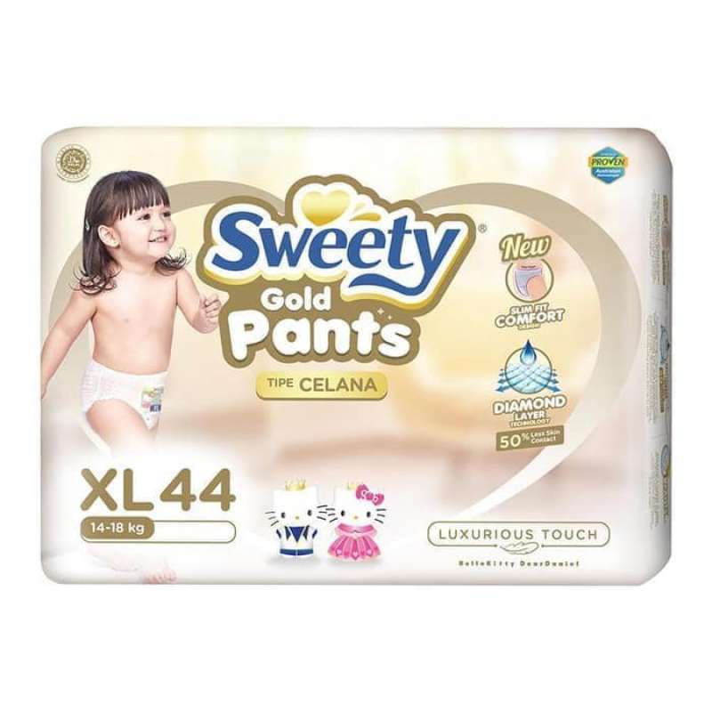 pampers pants gold