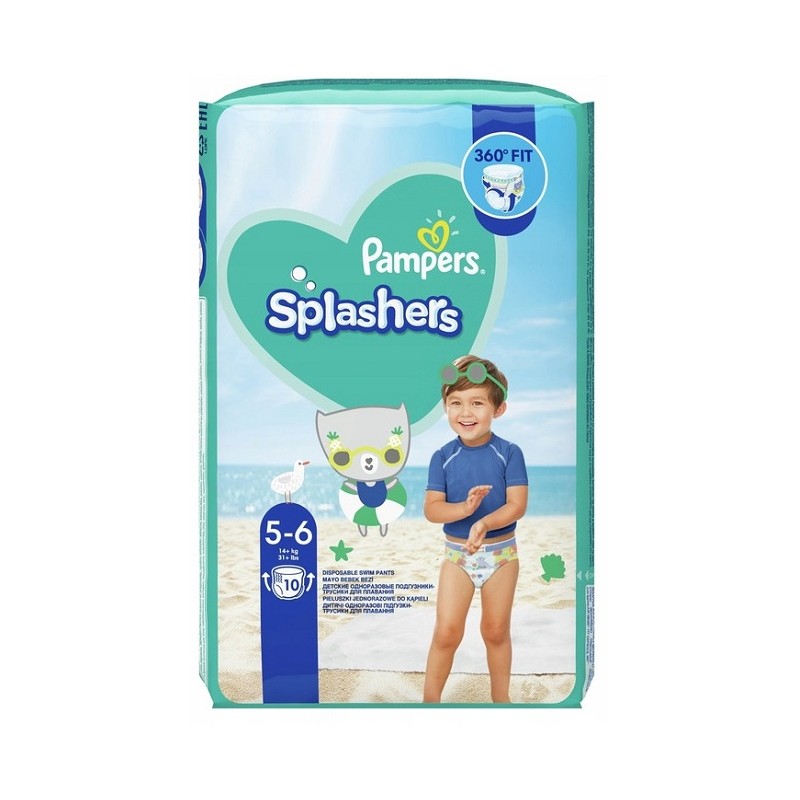 pampers pants na basen jak stosować