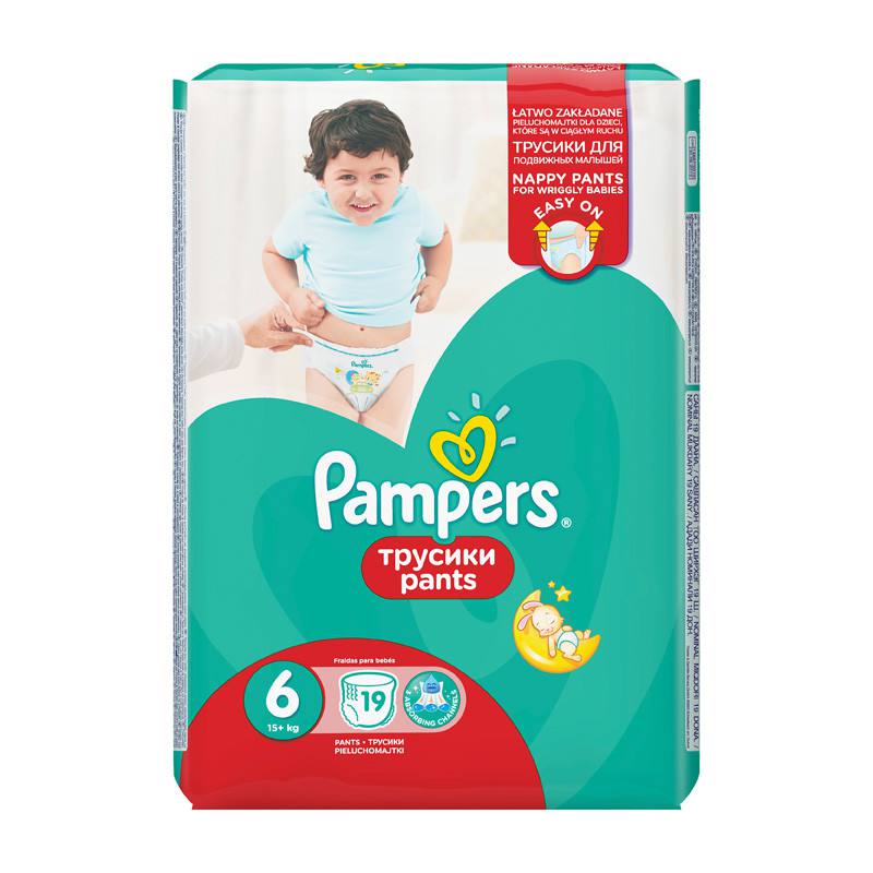 pampers pants nr6