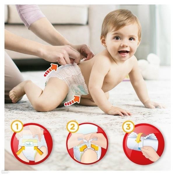 pampers pants pasek z tyłu