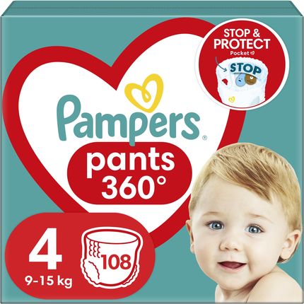 pampers pants pieluchomajtki 4 9-15 kg