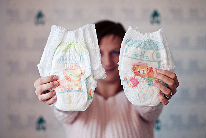 pampers pants po co pasek z tyłu