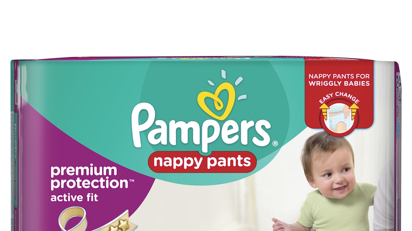 pampers pants smell