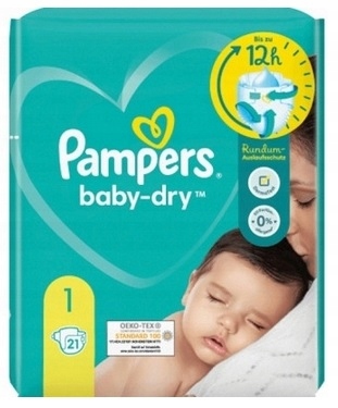 pampers piekuszki jednorazowe dla niemowlaka 1