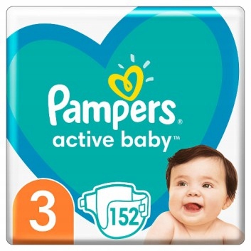 pampers pieluszki zapas 3 midi