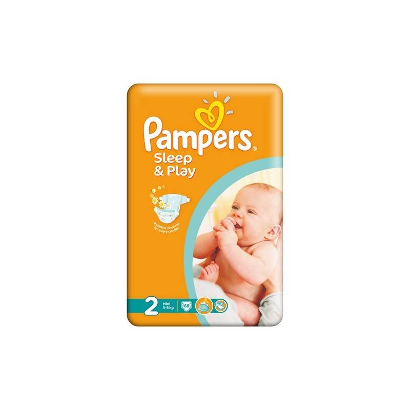 pampers pomarańczowe