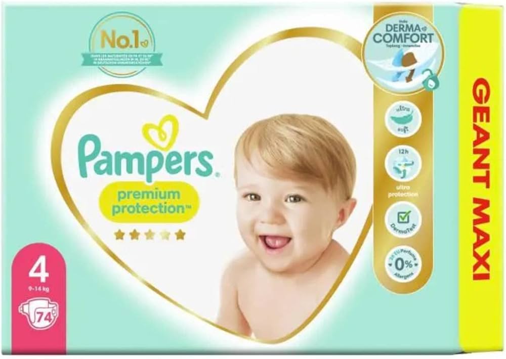 pampers premioum 4