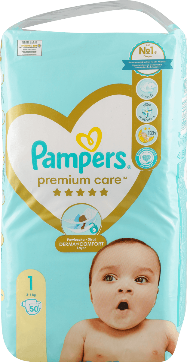 pampers premium 1 cena