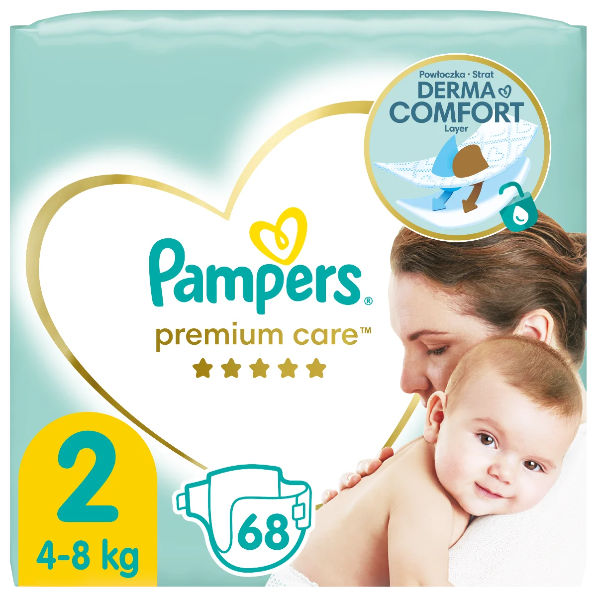 pampers premium 2 80 sztuk