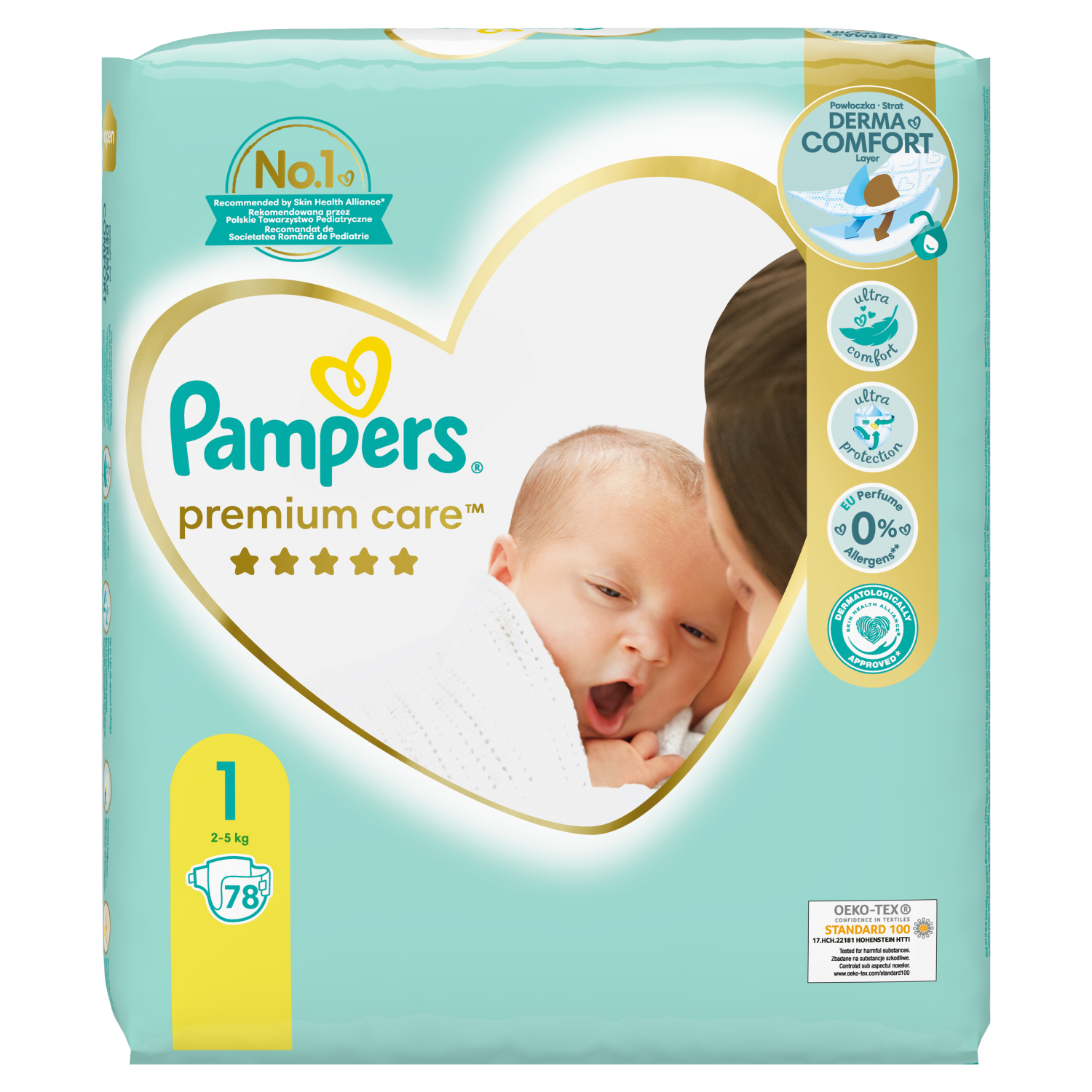 pampers premium care 1 hebe
