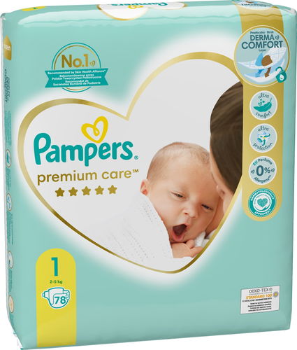 pampers premium care 2 72 cena