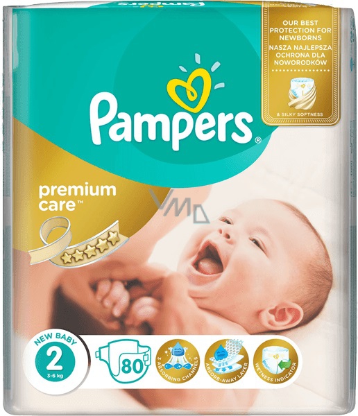 pampers premium care 2 mini 3-6kg 216 sztuk