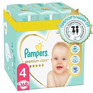 pampers premium care 3 204 ks