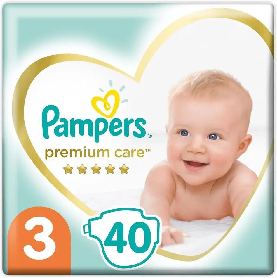 pampers premium care 3 5-9 kg 4 x 40szt