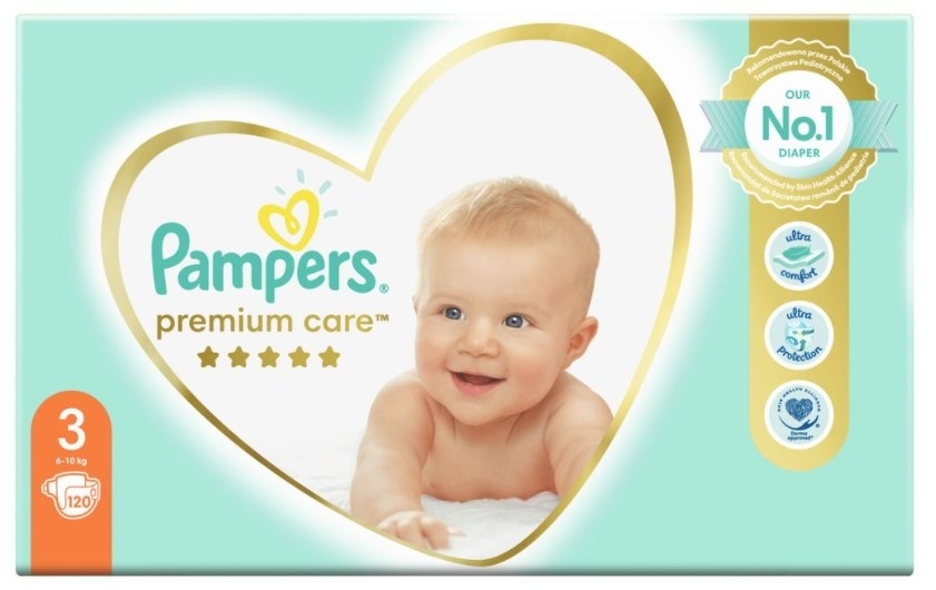 pampers premium care 3 cena