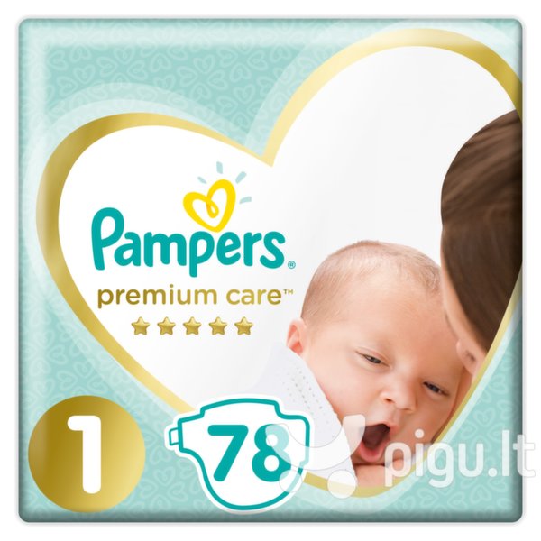 pampers premium care 78 szt