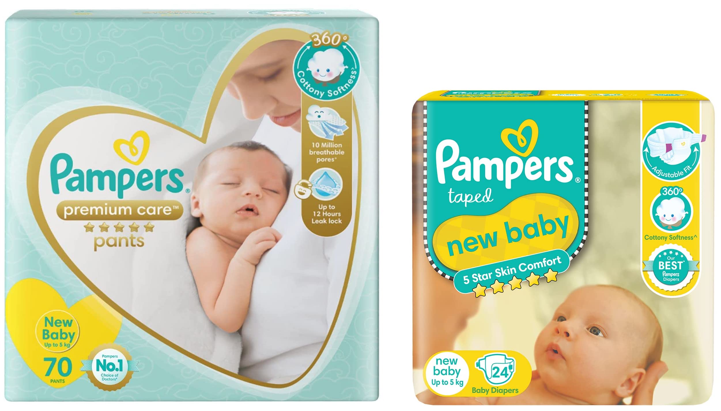 pampers premium care a active