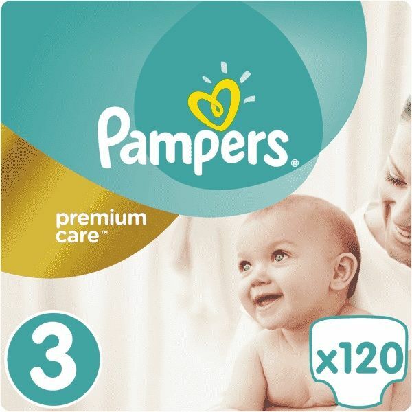 pampers premium care midi megapack 120