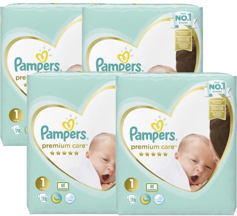 pampers premium care new born 78 ceneo