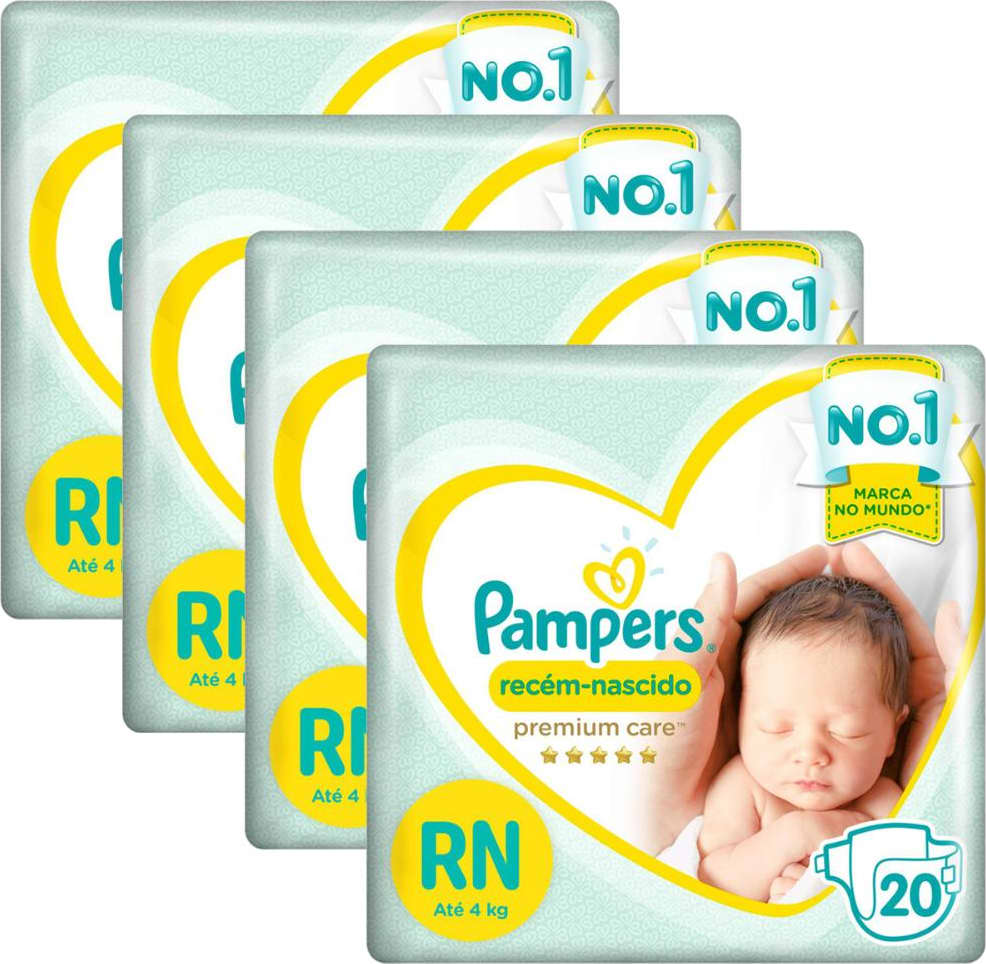 pampers premium care newborn 22 szt