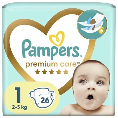 pampers premium care newborn 26