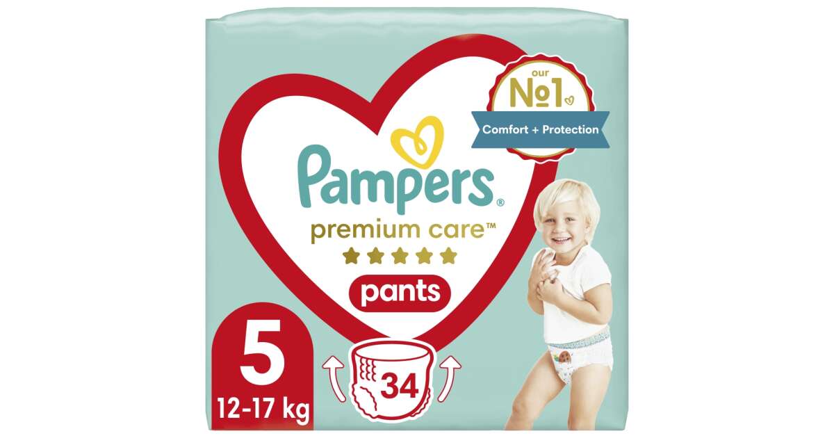 pampers premium care pants 5 34