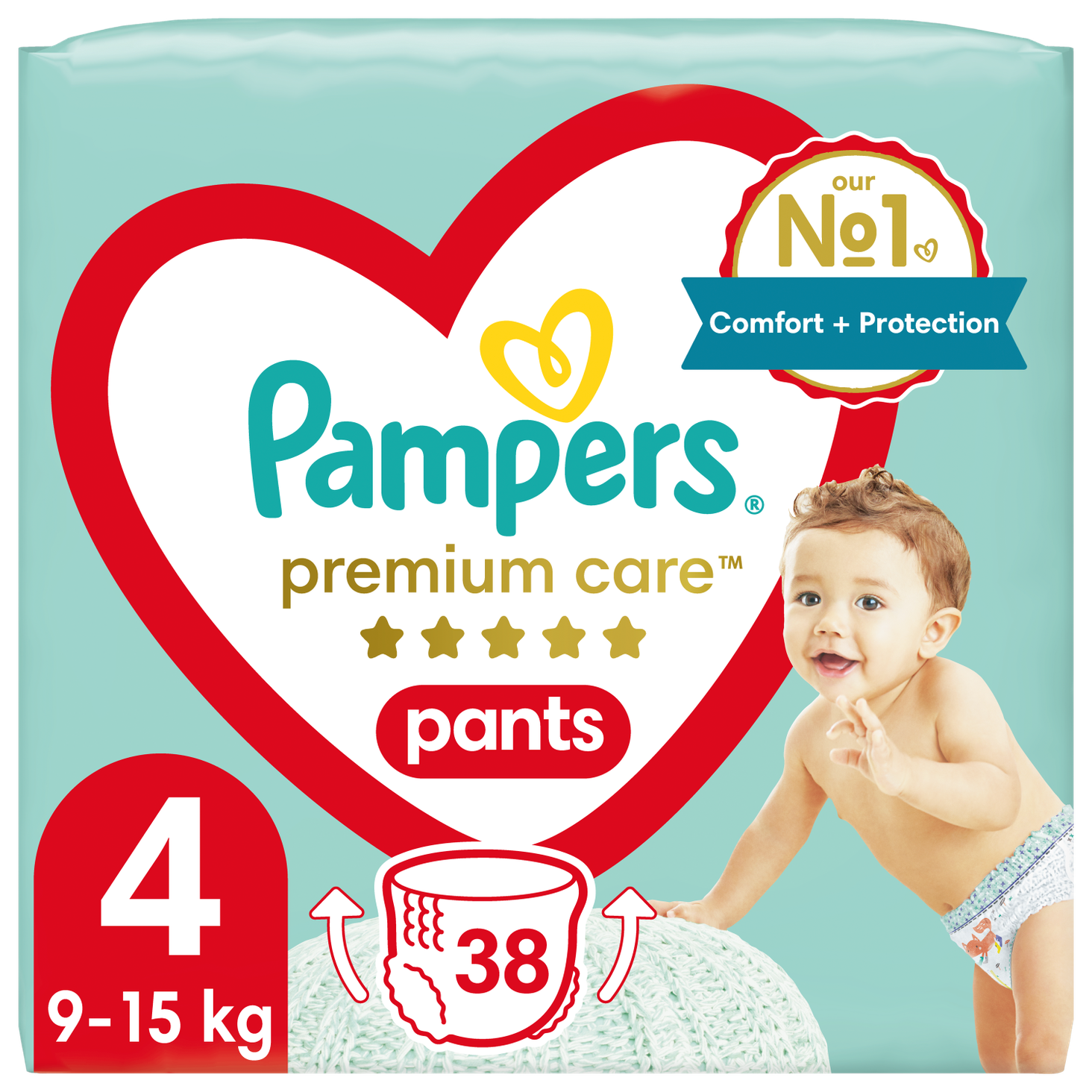 pampers premium care pieluchomajtki 4 80 szt