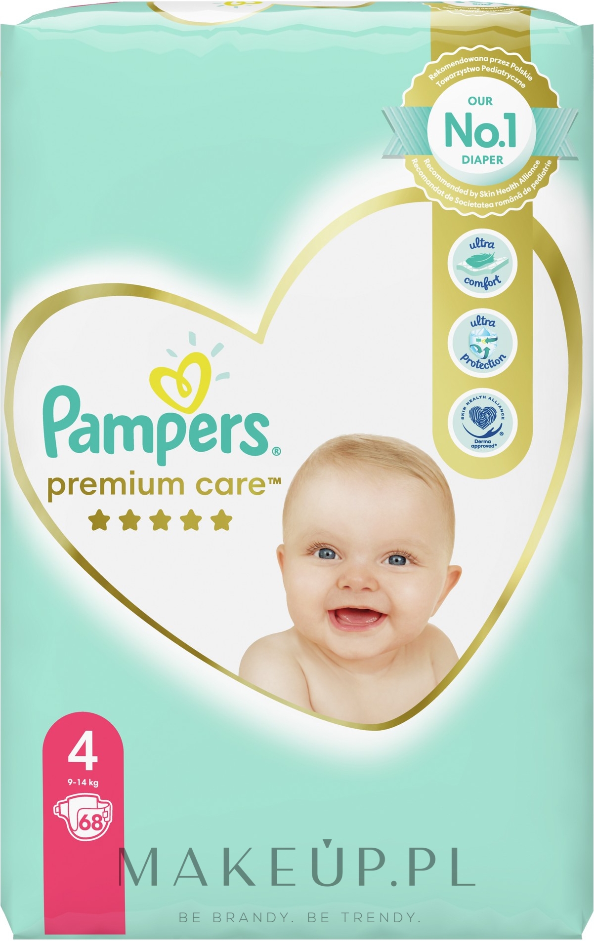 pampers premium care rozmiar 4 maxi 8-14kg