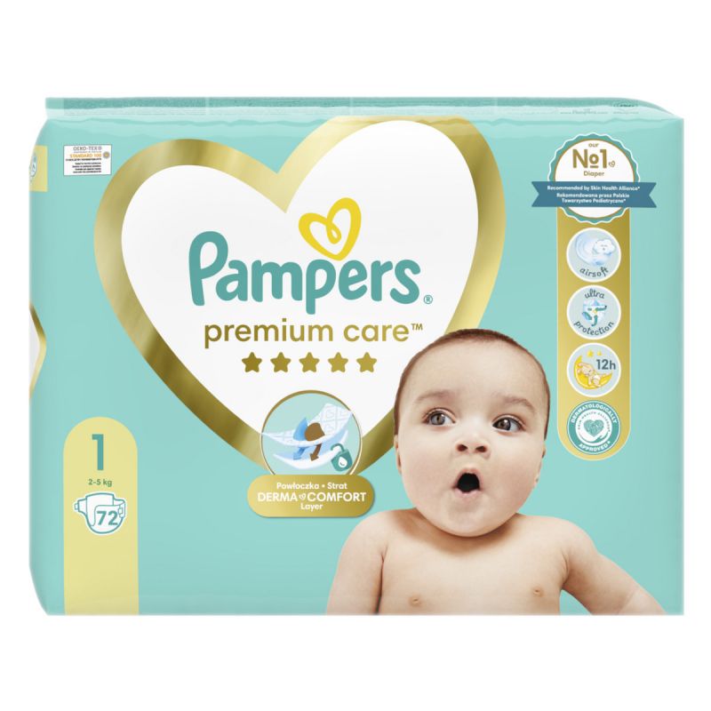 pampers premium care z paskiem