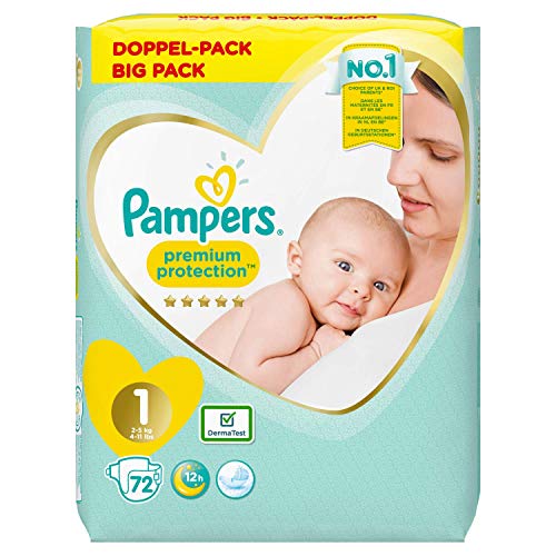 pampers premium protection 1 72 szt