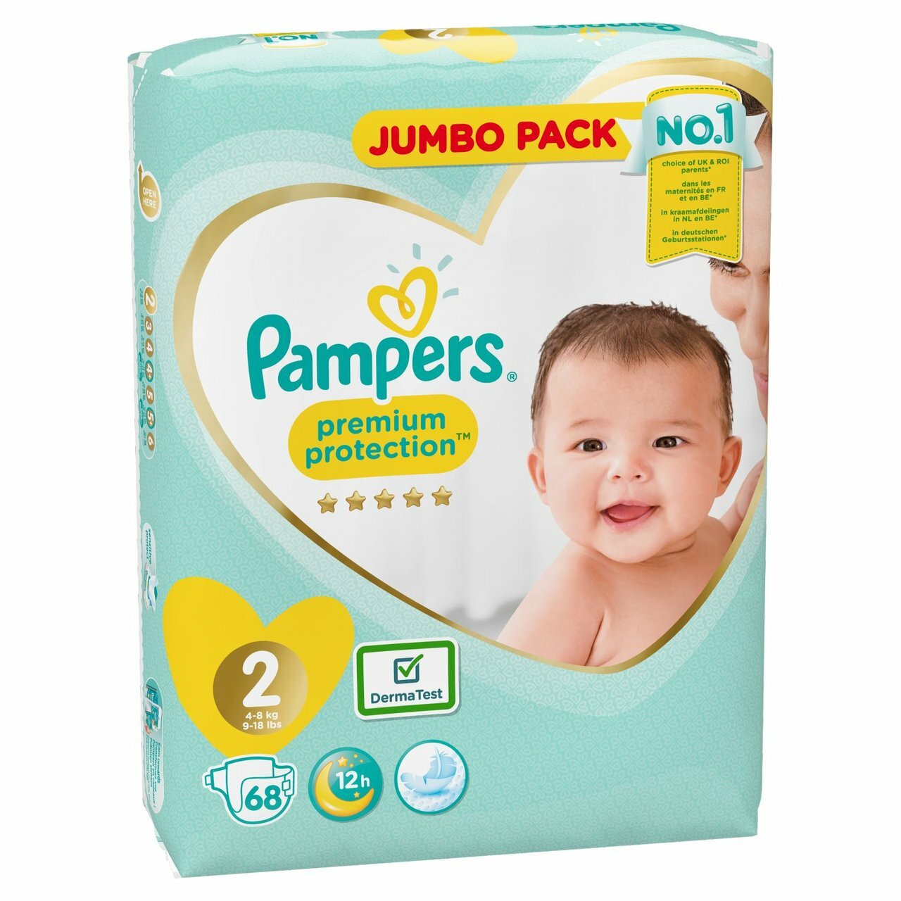 pampers premium protection 2 cena