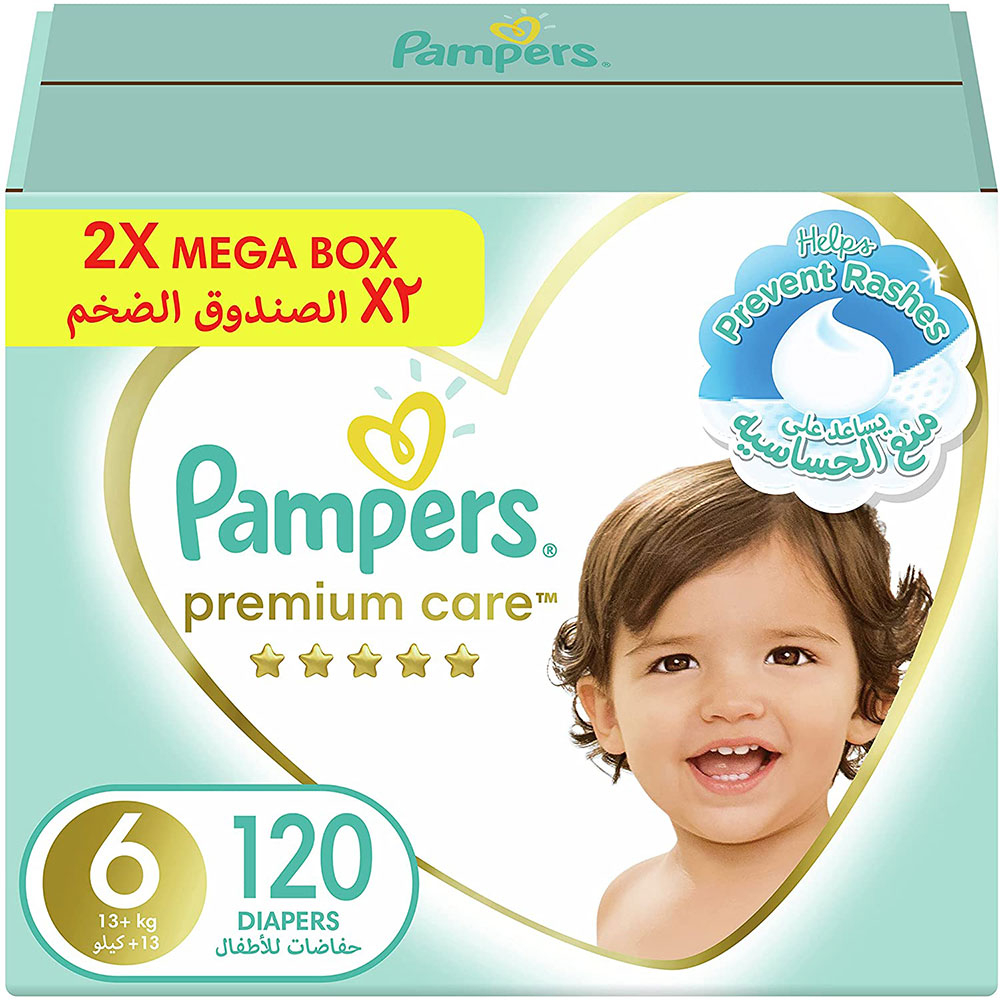 pampers premiumc are 6