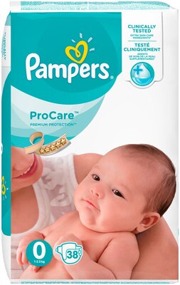 pampers procare 0 38 zt