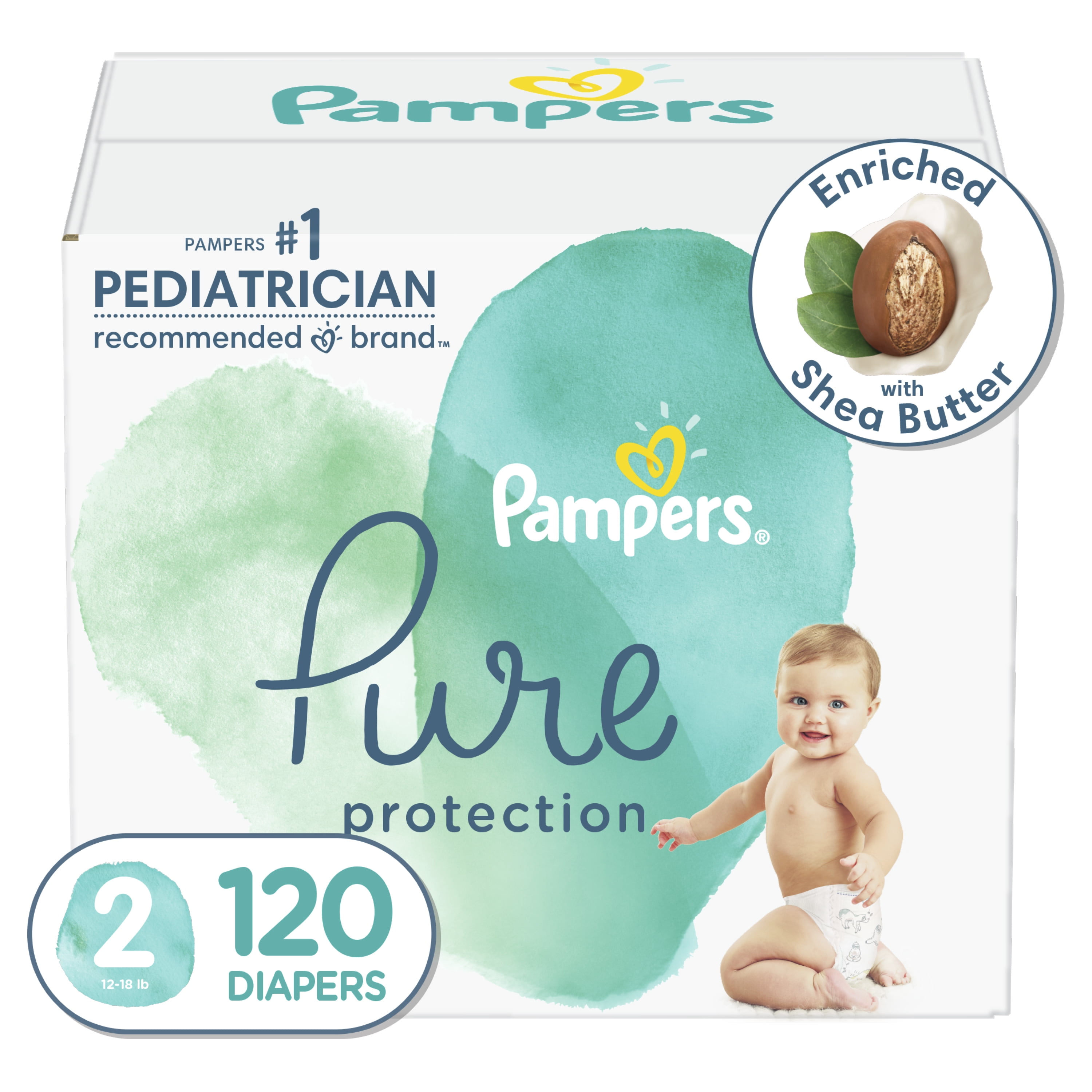 pampers pure 2 monatsbox