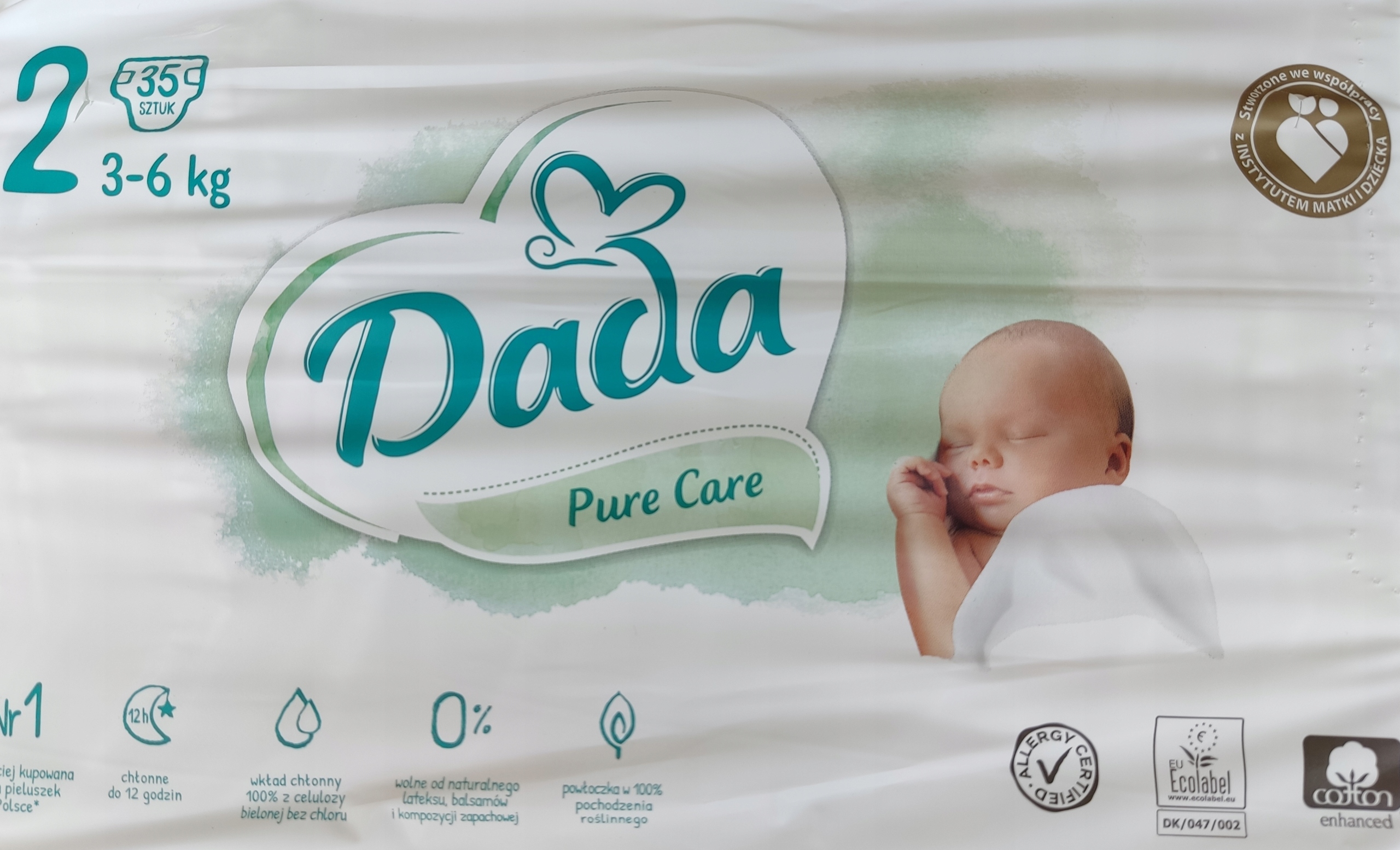 pampers pure care opinie