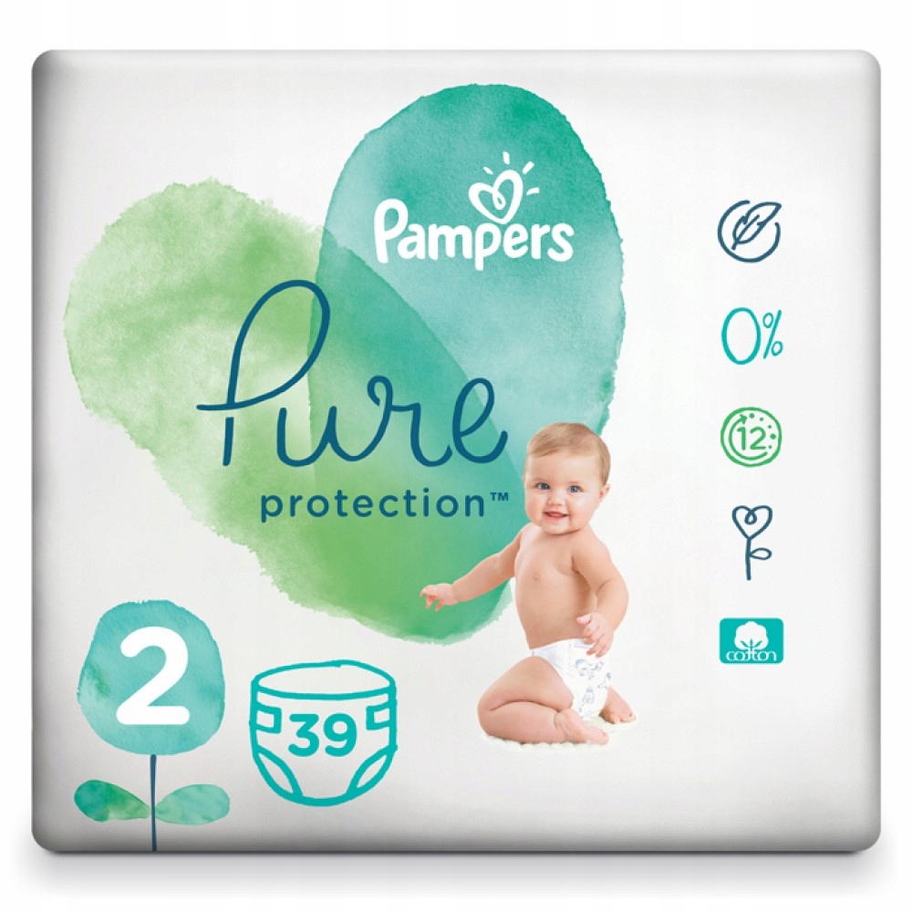 pampers pure protection rozmiar 2 online