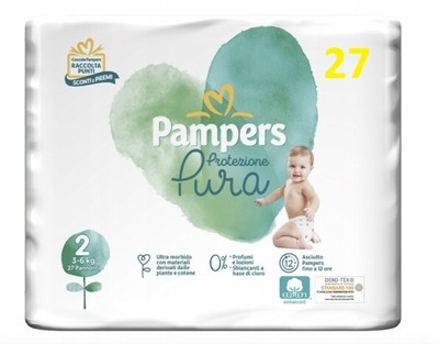 pampers pure protection skład