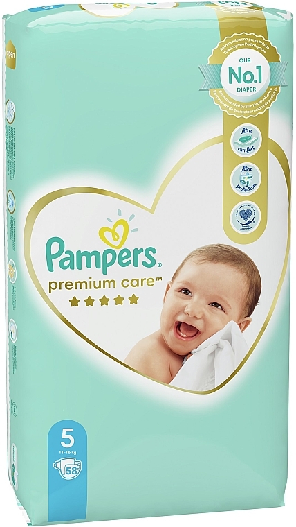 pampers remium care 5