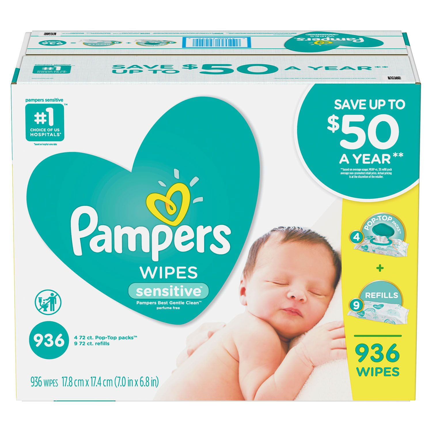 pampers seneitive skld