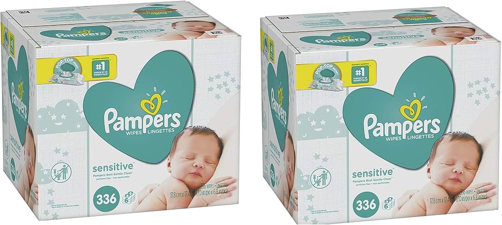 pampers sensitive 12