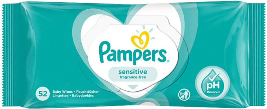 pampers sensitive 52