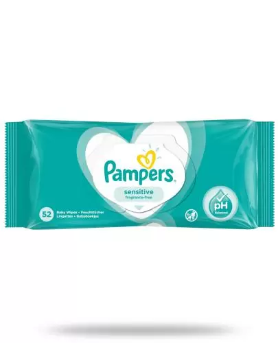 pampers sensitive chusteczki skład po polsku