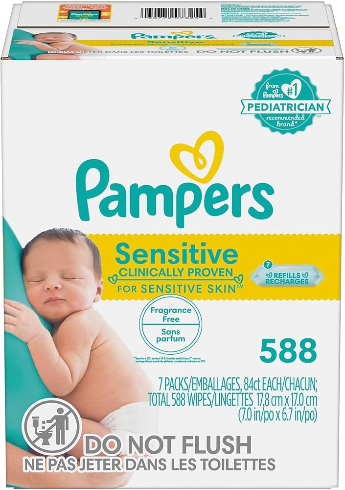 pampers sensitive fragrance free